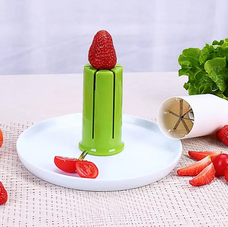 Creative Vegetable Cutters Fruit Kitchen Cucumber Carrot Divider Strawberry Slicer Splitter Kitchen Gadget Accessories StriveHub