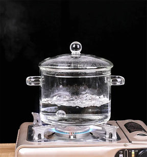 Glass Pot Stove Pot Kitchen Transparent Mini Soup Pot Stove Stove Cooking Tools Accessories StriveHub