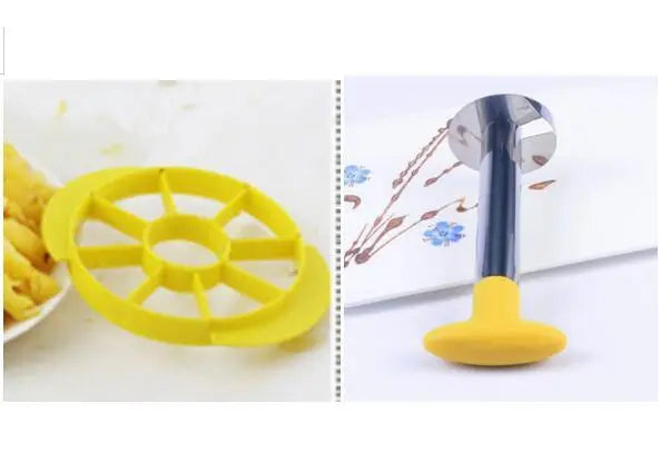 Stainless Steel Easy to use Pineapple Peeler Accessories Pineapple Slicers Fruit Cutter Corer Slicer Kitchen Tools StriveHub