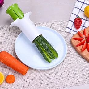 Creative Vegetable Cutters Fruit Kitchen Cucumber Carrot Divider Strawberry Slicer Splitter Kitchen Gadget Accessories StriveHub