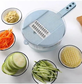 8 In 1 Mandoline Slicer Vegetable Slicer Potato Peeler Carrot Onion Grater With Strainer Vegetable Cutter Kitchen Accessories StriveHub