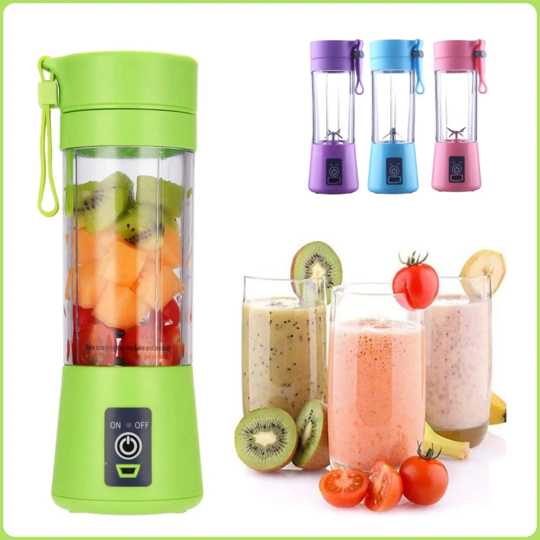 USB Chargeable Juicer Blender s4strivehub