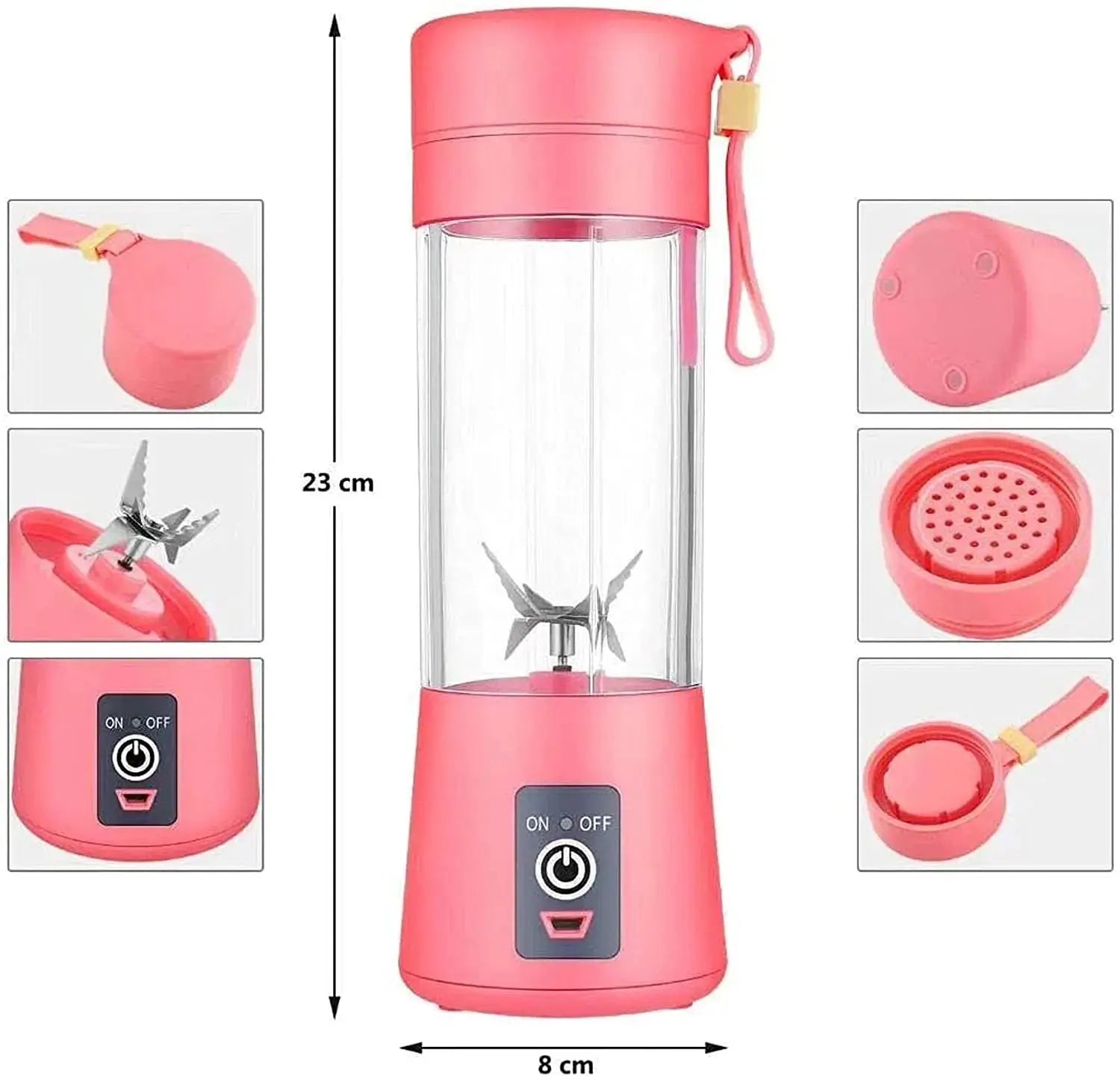 USB Chargeable Juicer Blender s4strivehub