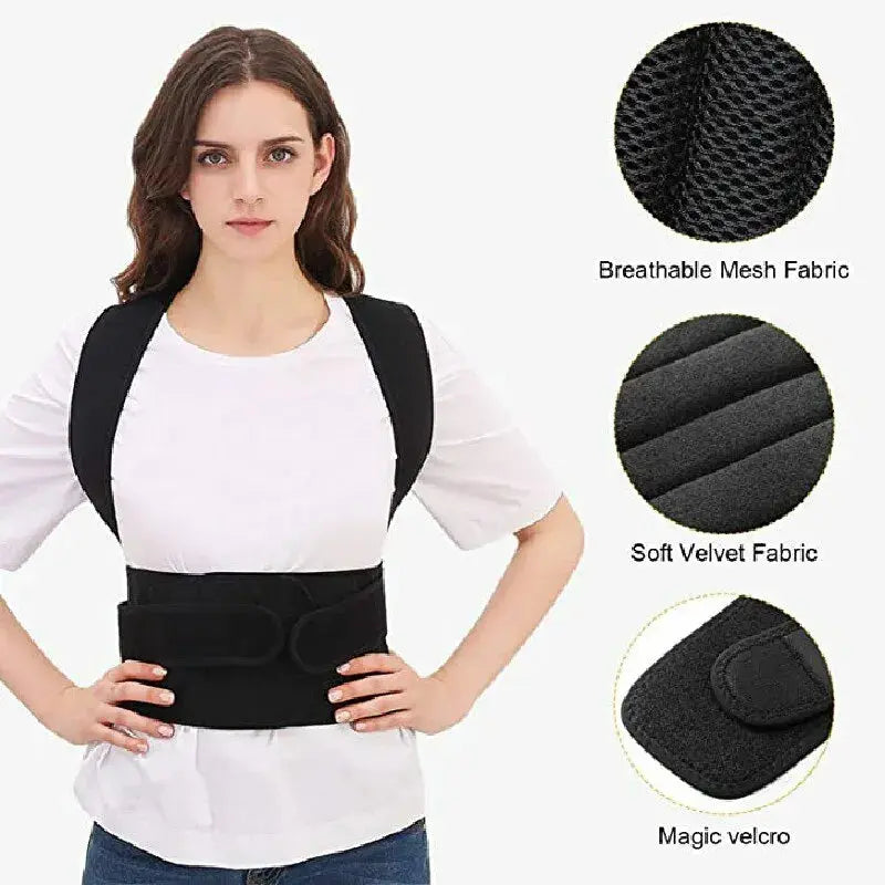 Adjustable Back Shoulder Posture Corrector s4strivehub