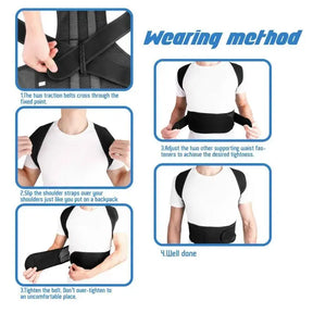 Adjustable Back Shoulder Posture Corrector s4strivehub