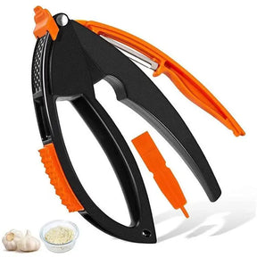 Manual Multifunctional Household Garlic Press Set Kitchen Gadgets StriveHub