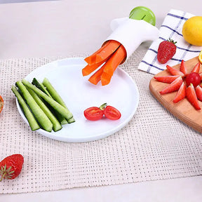 Creative Vegetable Cutters Fruit Kitchen Cucumber Carrot Divider Strawberry Slicer Splitter Kitchen Gadget Accessories StriveHub