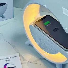 Led Wireless Charger Speaker StriveHub