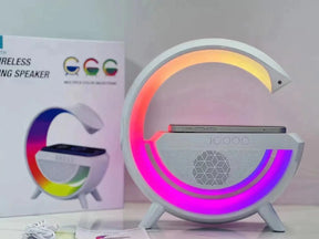 Led Wireless Charger Speaker StriveHub